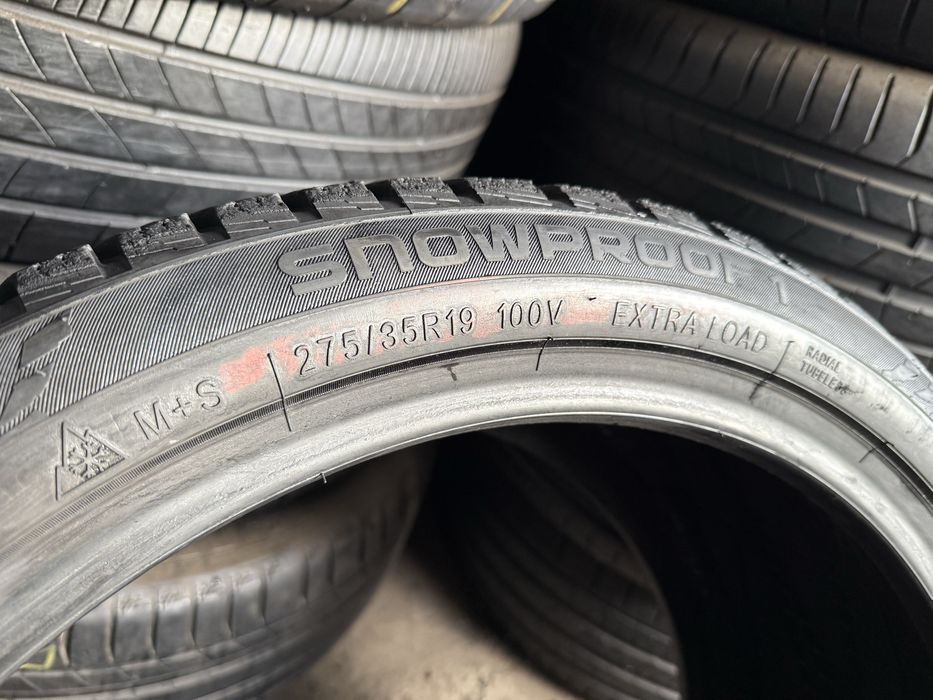 Зимові шини 275/35 R19 Nokian SnowProof 1 2шт. 80% 2023