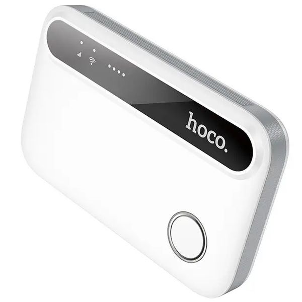 Портативний модем WiFi роутер 4G HOCO HI41  150Mbps, 2100мАг Білий