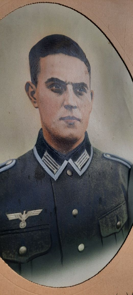 III Rzesza obraz żołnierza wehrmachtu swastyka wojna antyk