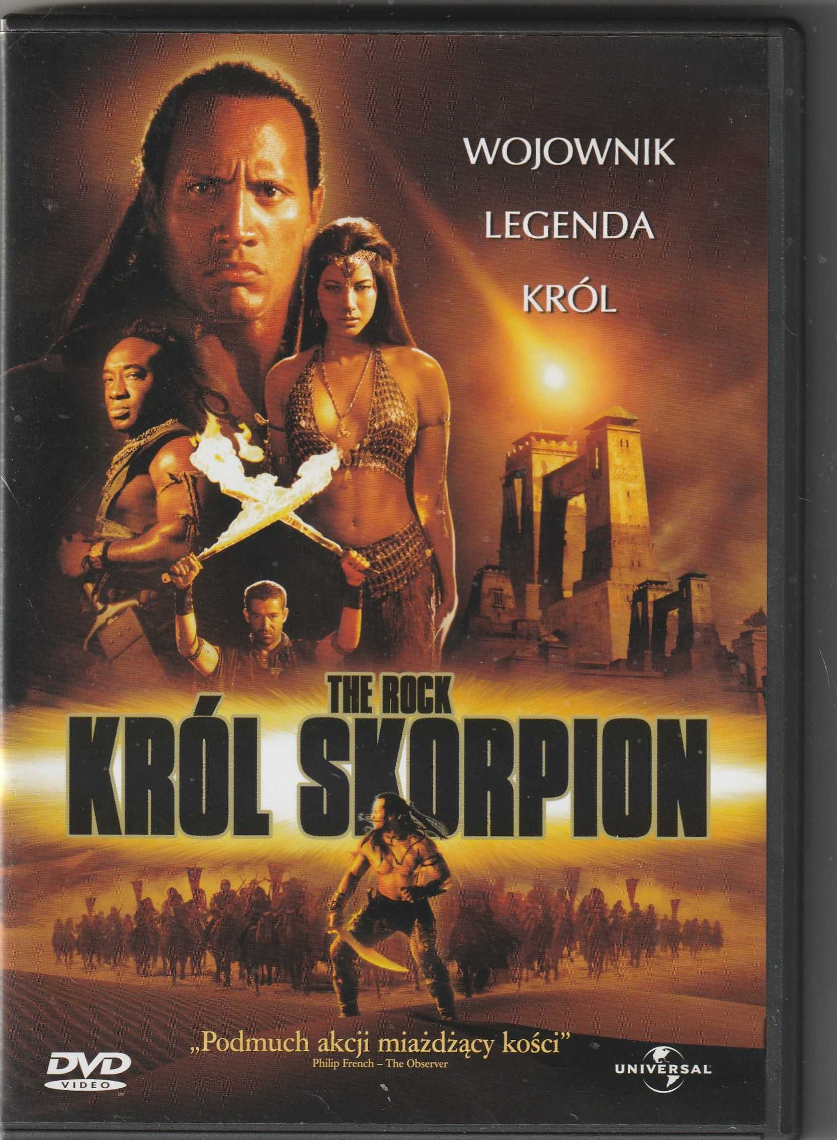 Król Skorpion Dwayne Johnson DVD