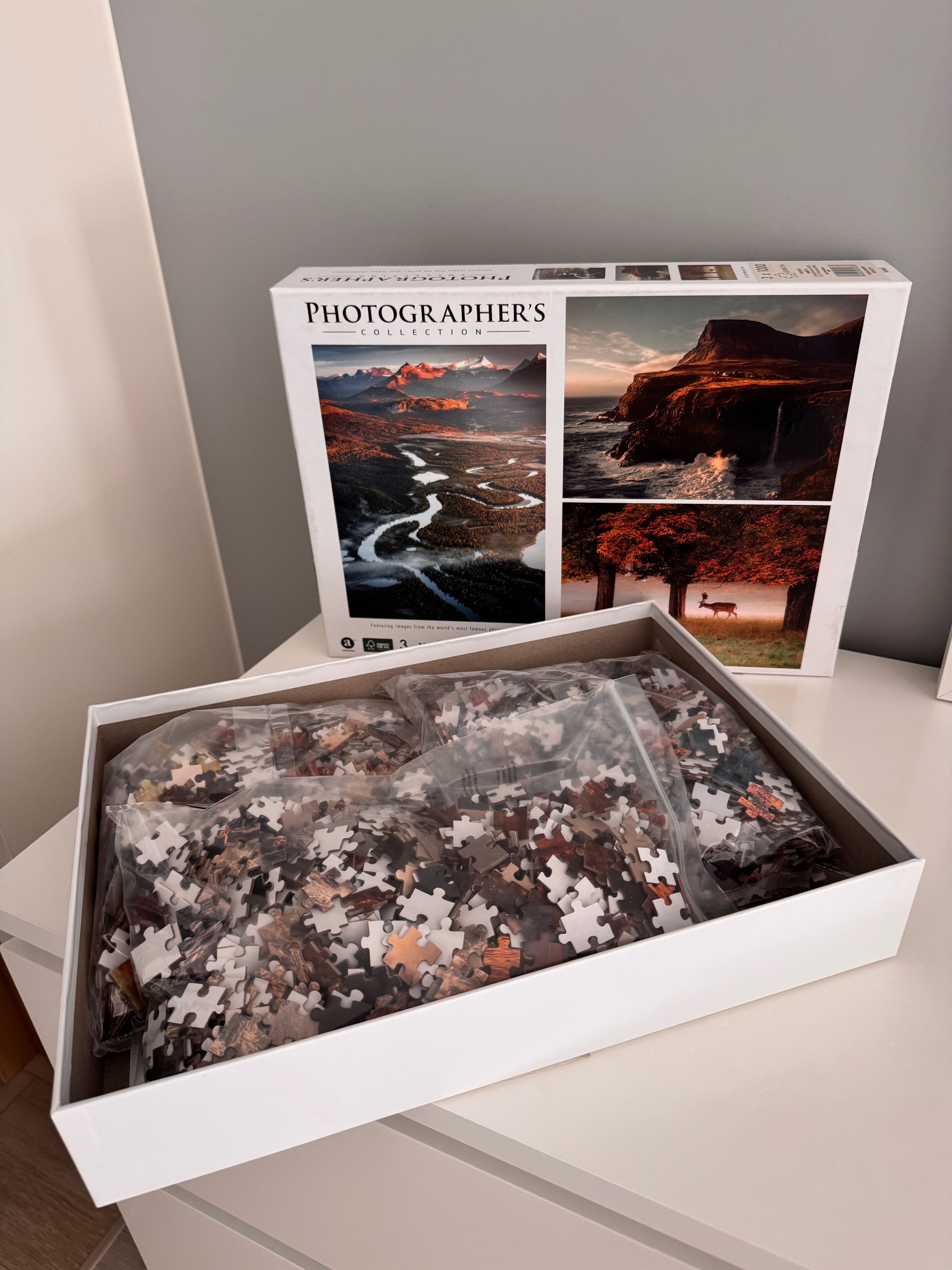 Puzzle Photographer’s Collection - 3 x 1000 elementów