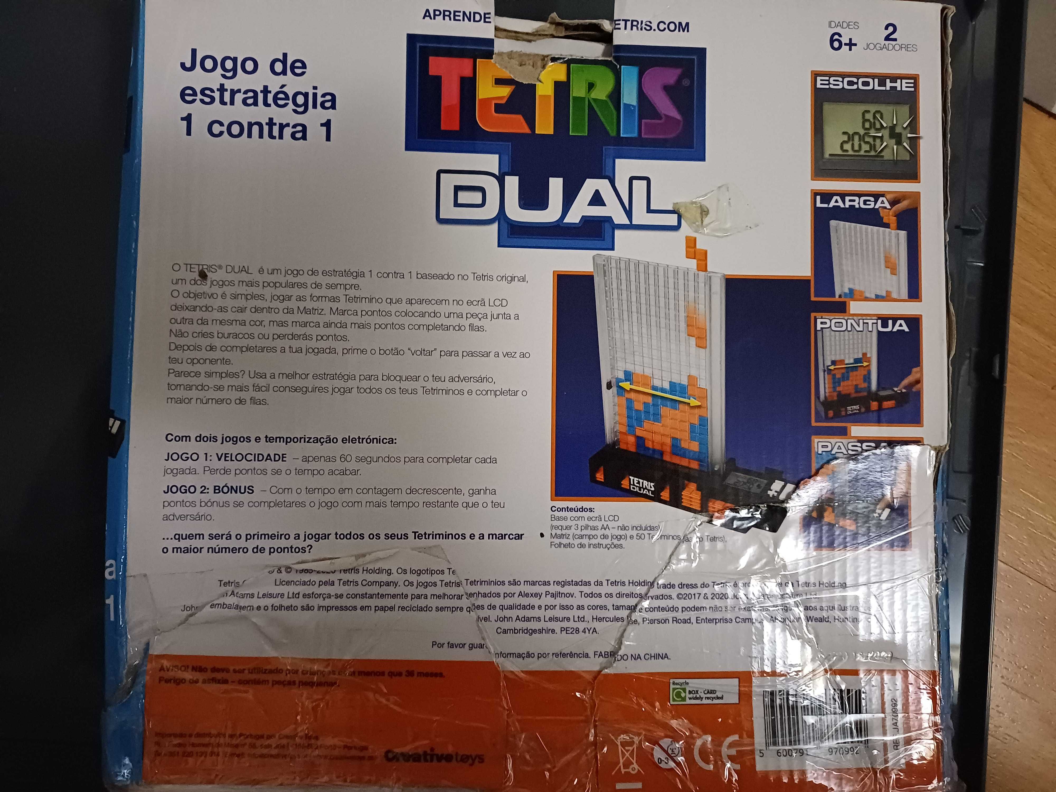 Jogo Tetris Dual