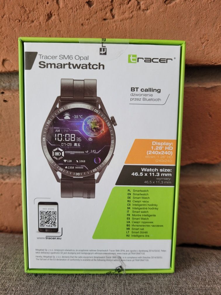 Smartwatch Tracer SM6 OPAL