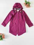 Różowa bawełniana kurtka przeciwdeszczowa Seasalt Cornwall Rain 36