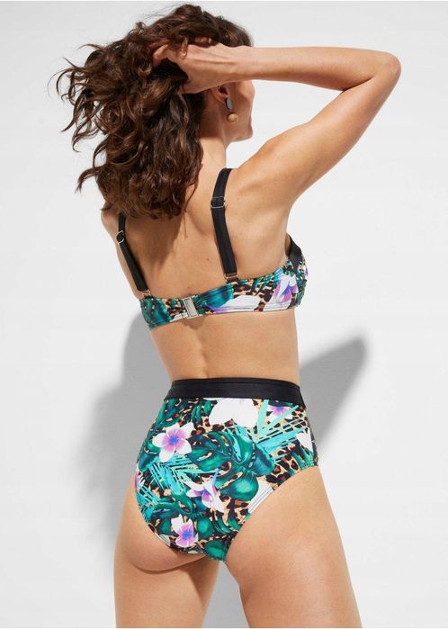 B.P.C bikini z efektownym nadrukiem 40 (80C).