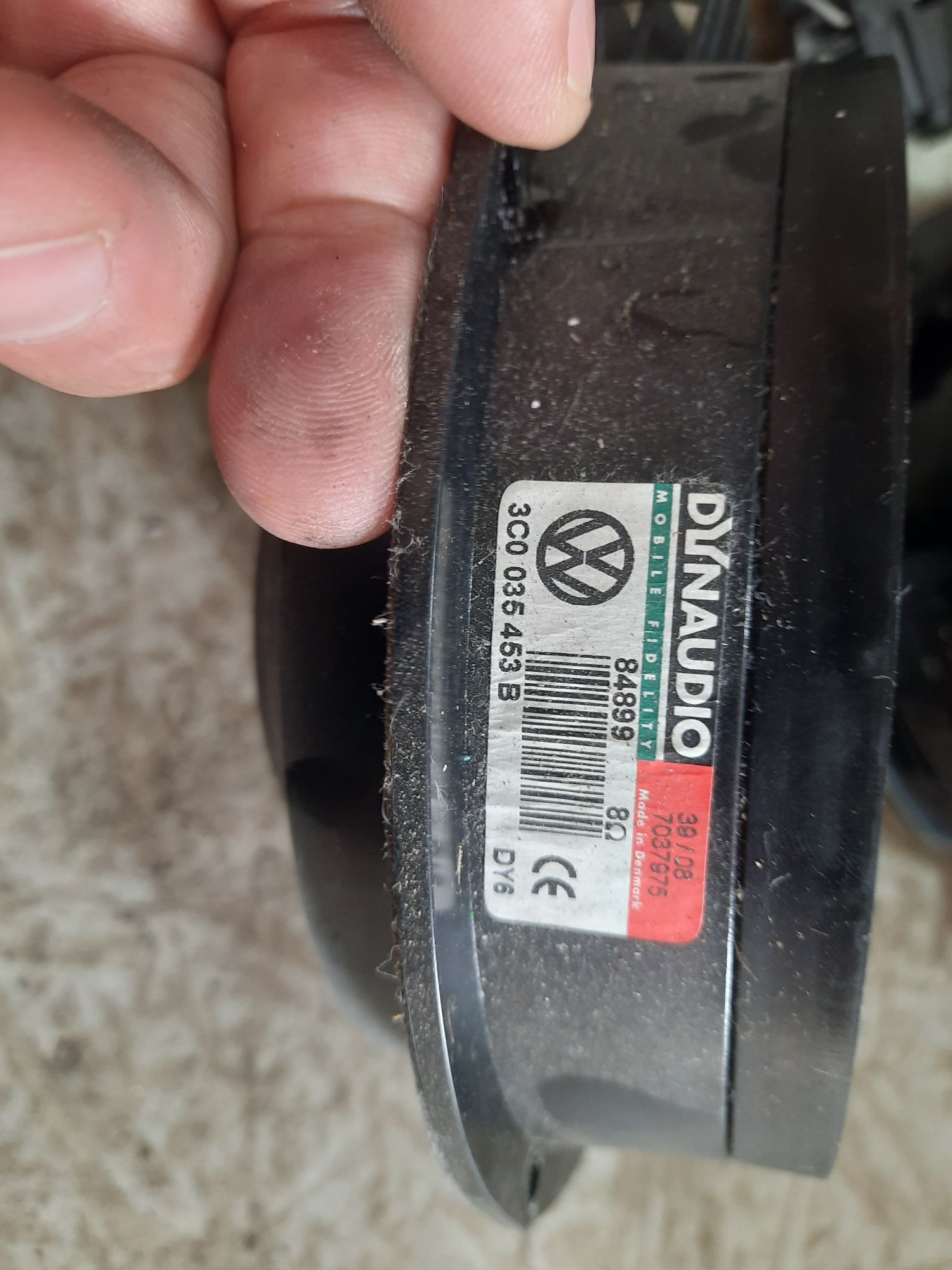 Акустика колонки підсилювач Dynaudio  VW Passat B7 B6 CC комплект