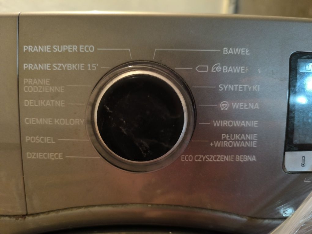 Pralka EcoBubble, 7kg, Inox srebrna