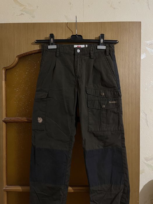 Подростковые трекинговые штаны Fjallraven Kids Vidda G-1000 размер 158