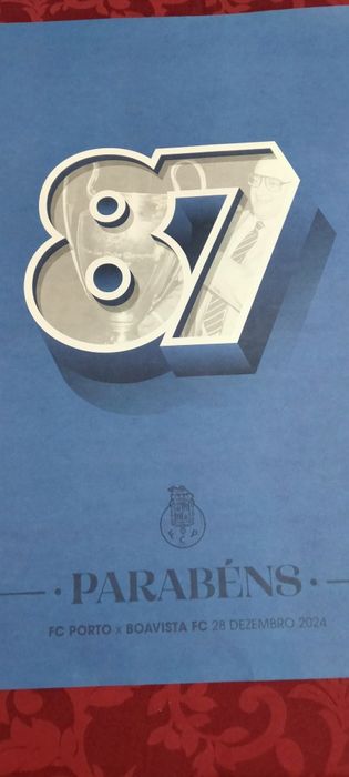 Poster comemorativo Porto - Pinto da Costa