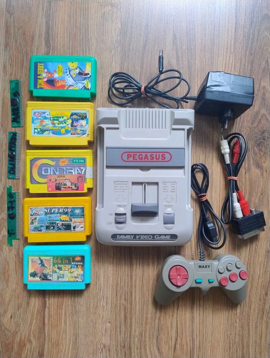 Gra telewizyjna Pegasus - Joystick - Kardridże