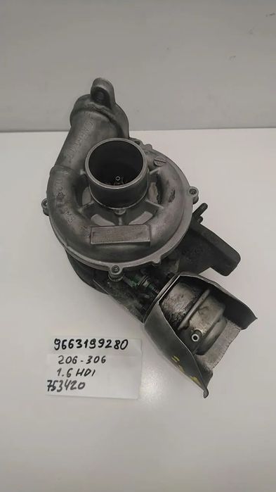 TURBINA 1.6 HDI 90KM 109KM 110KM 206 306 9663199280 753420