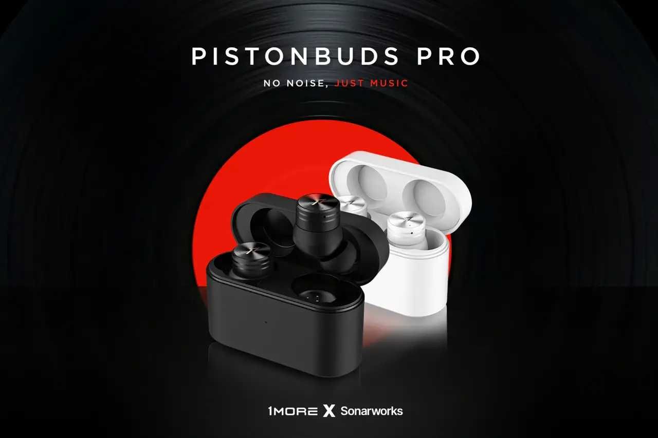 TWS наушники Xiaomi 1MORE PistonBuds Pro с ANC шумодав, Bluetooth 5.2