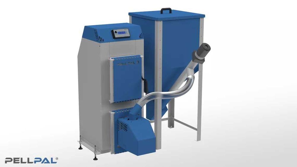 KOCIOŁ PIEC PELLET PELLPAL O MOCY 8 KW do 100m2 5 klasa ecodesign