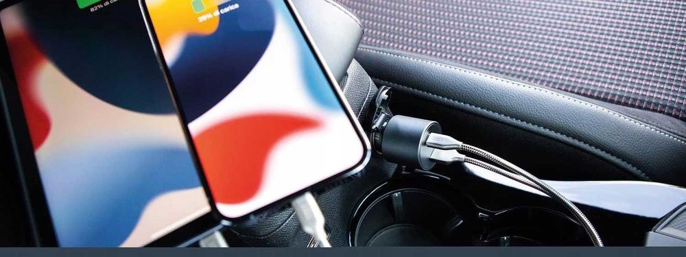 aiino - ładowarka samochodowa 1 port USB 1A