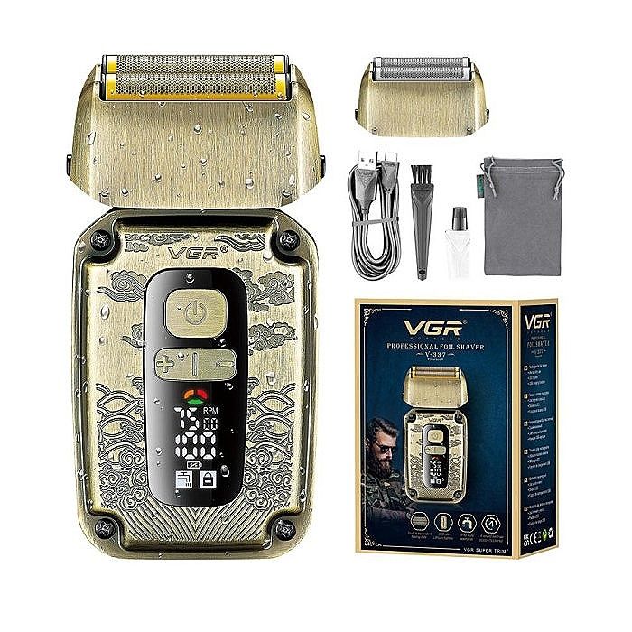 Електробритва шейвер та тример VGR V-337 LED з 2 насадками