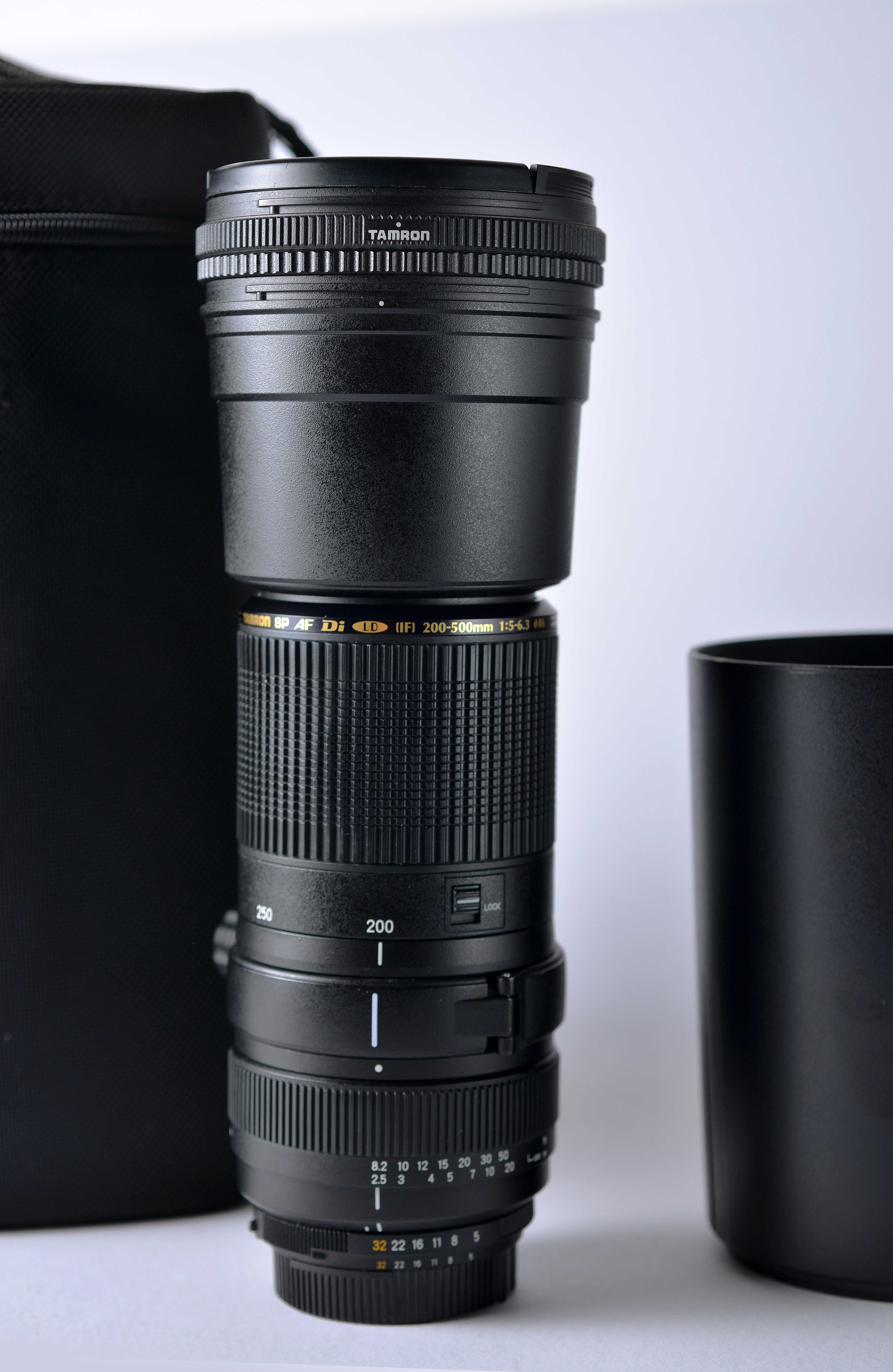 Tamron  SP AF DI 200-500mm f 5-6.3   Muito bom estado (novo preço)