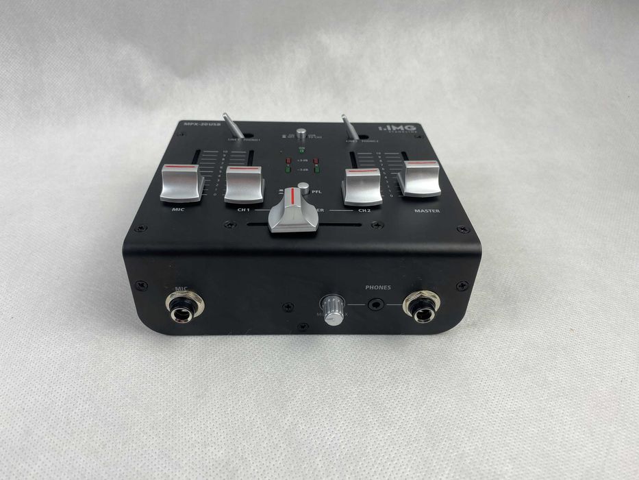 3-kanałowy mikser stereo IMG Stageline MPX-20USB Interfejs audio usb