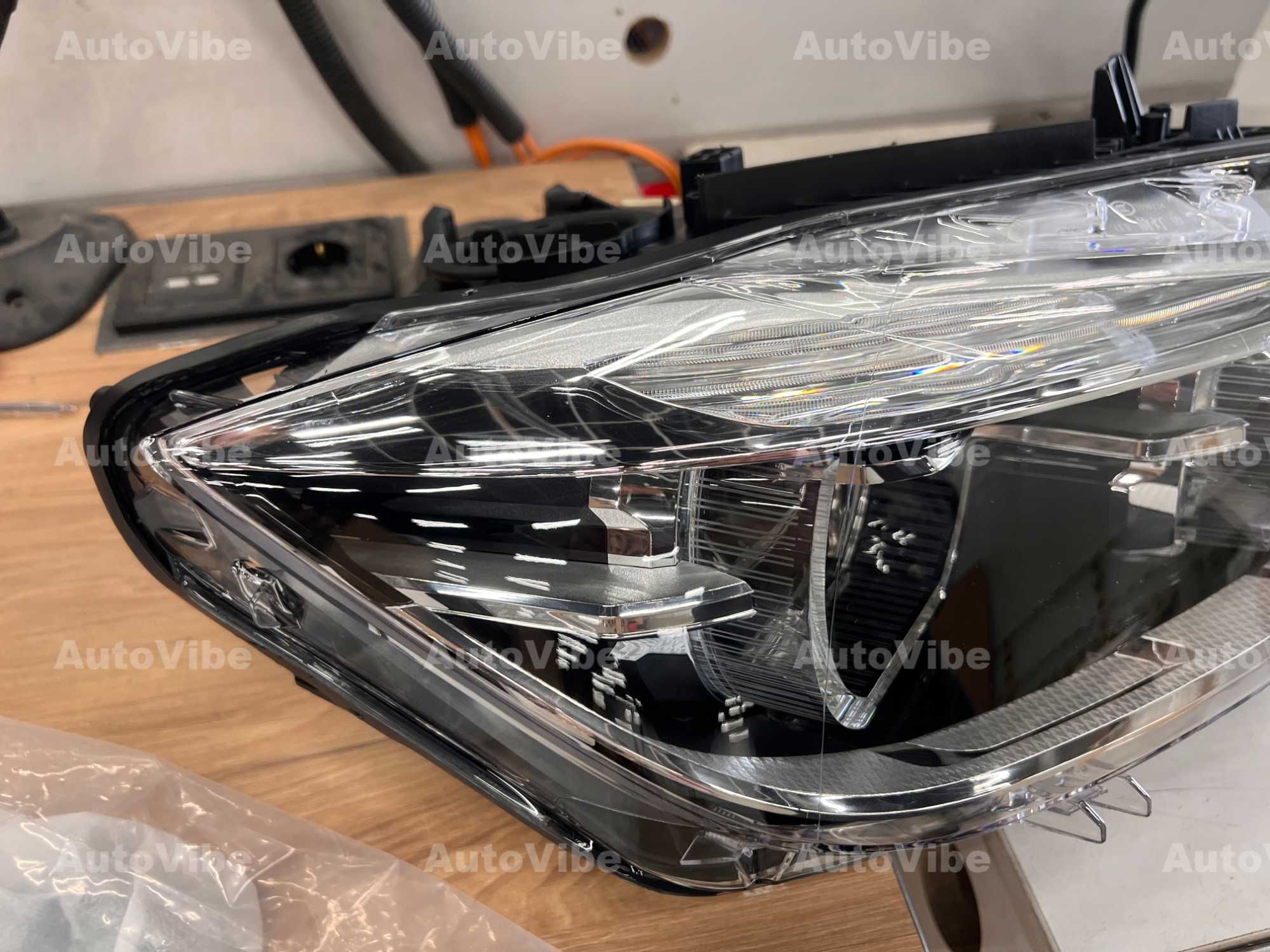 Фары bmw f30 f31 full led фари передні бмв ф30 фішка в фішку з галоген