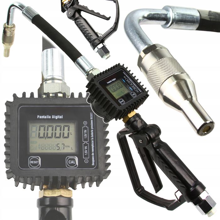 Elektroniczny Pistolet Nalewak Do Oleju Silnikowego Z Giętką Końcówką