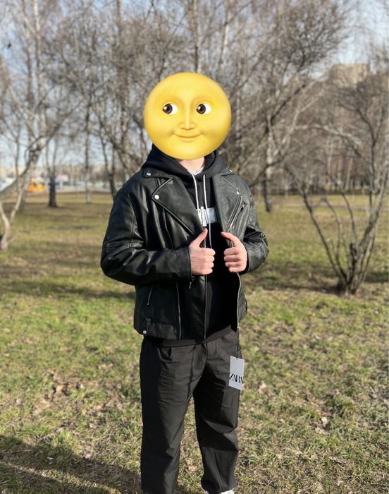Кожанка косуха Zara Зара