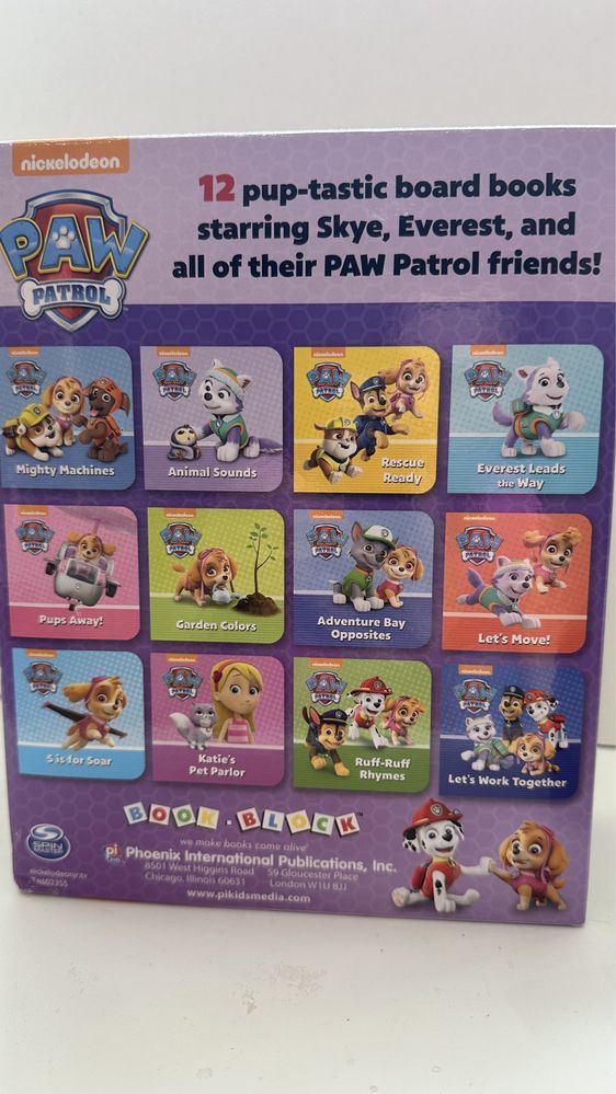 Paw patrol книжки англійська