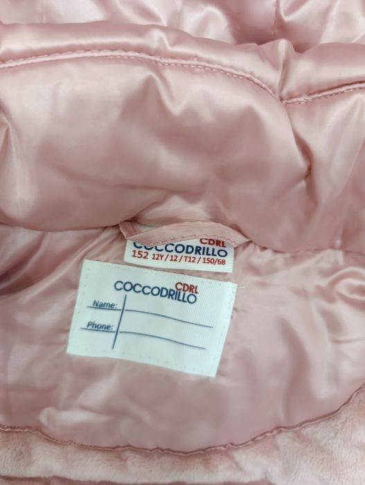 Kurtka zimowa dziewczęca 152 dla dziewczynki Coccodrillo rozmiar 158