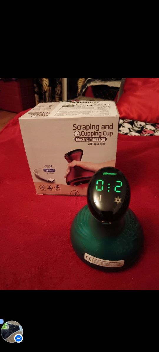 Masażer próżniowy Scraping and Cupping Cup, nowy