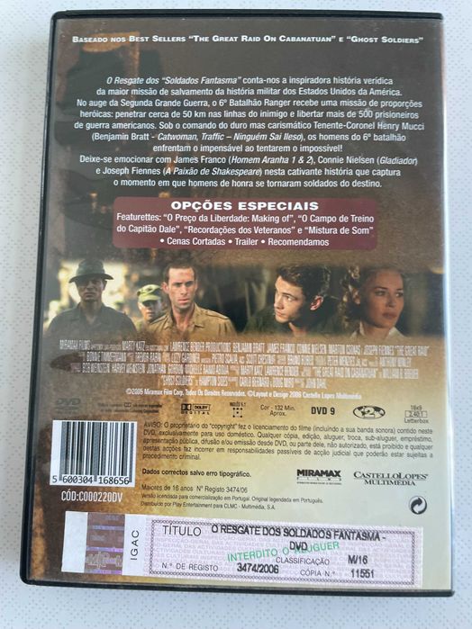 O resgate dos "soldados fantasma" / The Great Raid