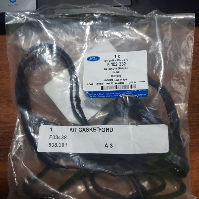 Прокладка клапанной кришки Ford Mondeo IV 2.0, Ford S-Max 2.0