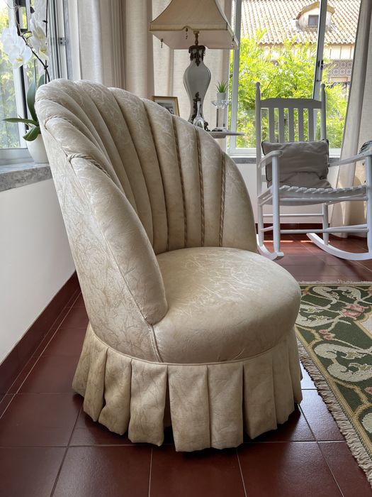 Senhorinha forrada a tecido