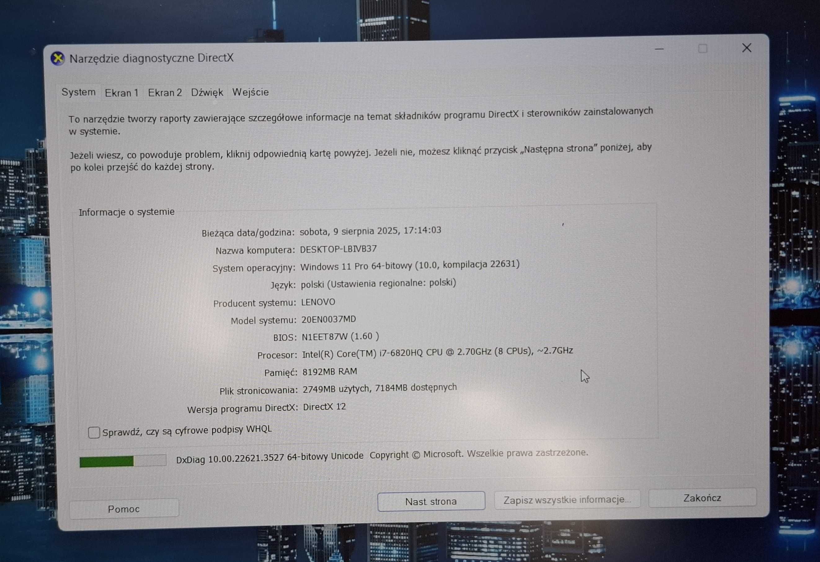 ThinkPad P50 WorkStation / Intel Core i7 HQ / SSD / Quadro M2000M