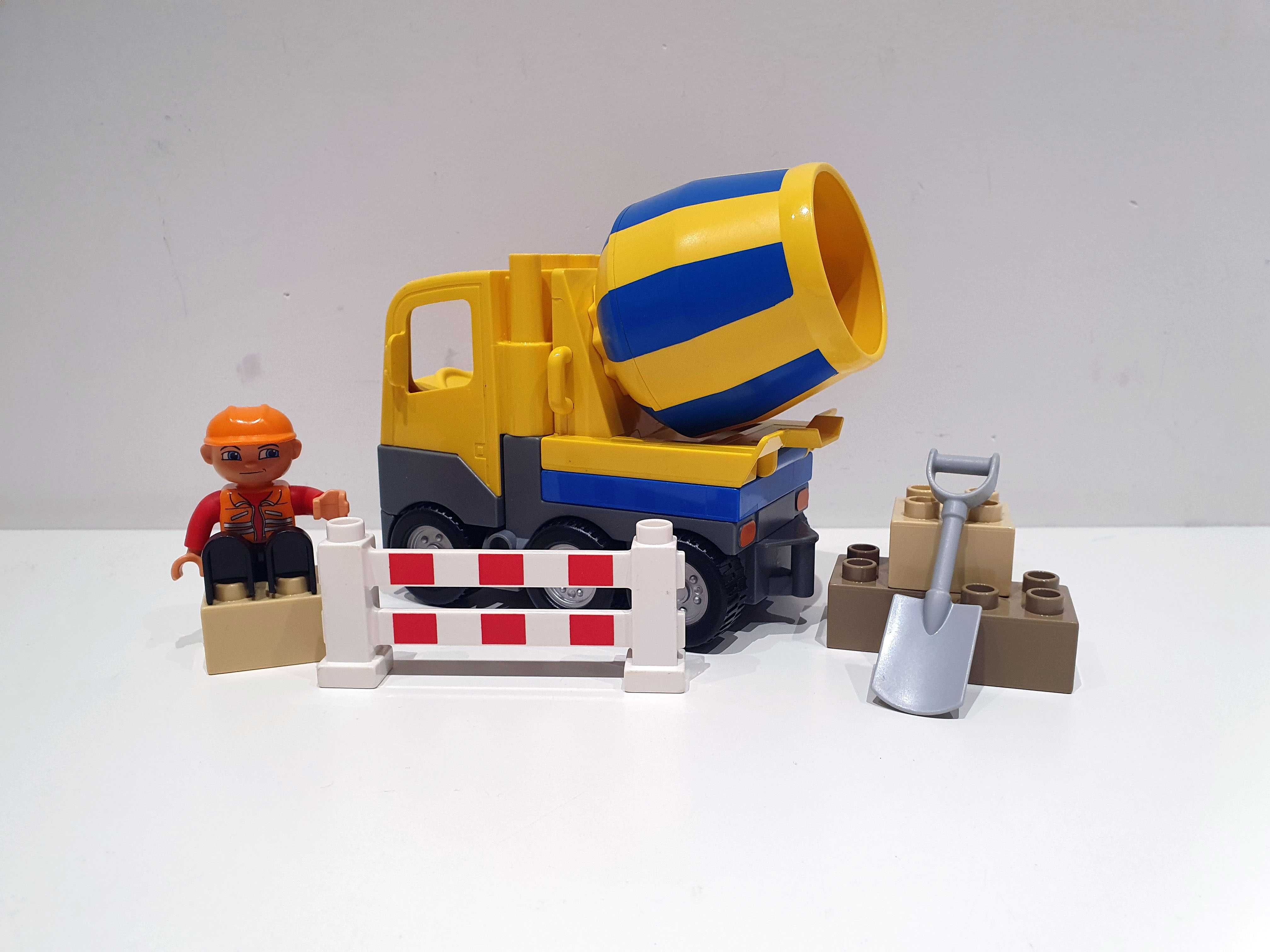 Lego DUPLO 4976 betoniarka budowa łopata płotek klocki