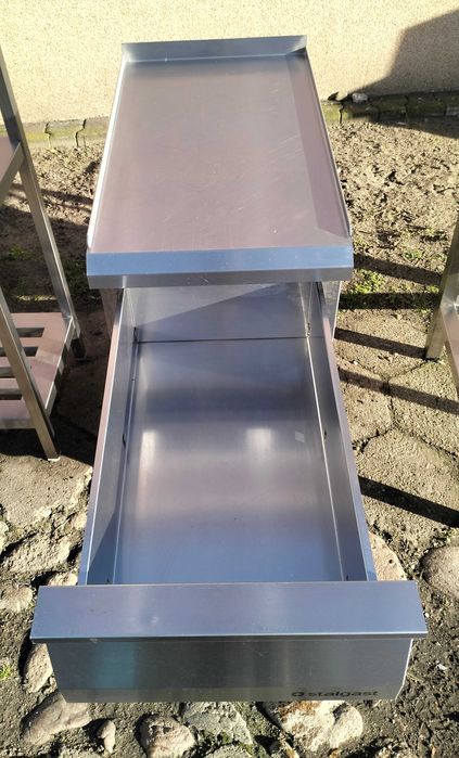 Stół gastronomiczny stanowisko neutralne Stalgast 40x70x85