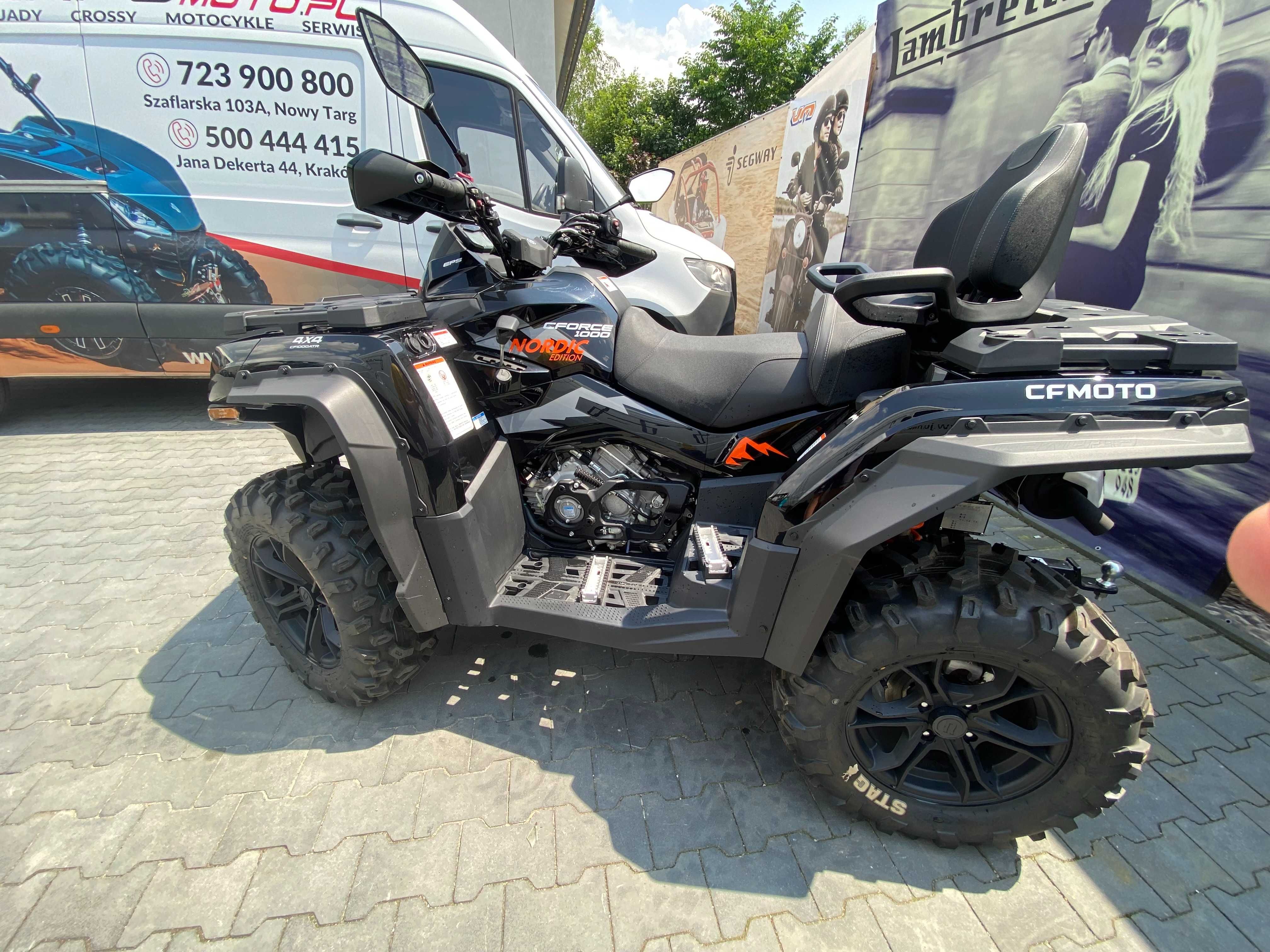 CF MOTO 1000 NORDIC EDITION*KUFER+PŁUG*Vat23%*Raty*Transdo150kmgratis