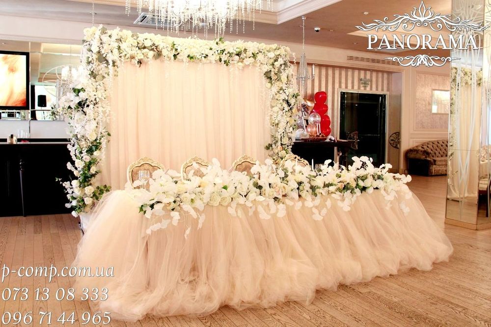 Весільний декор.Арка весільна. Декорування подій