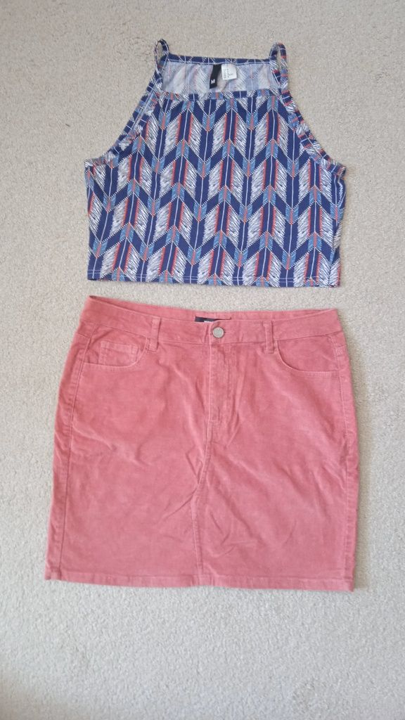 L розмір спідниця рожева Missguided юбка юбочка карандаш мини