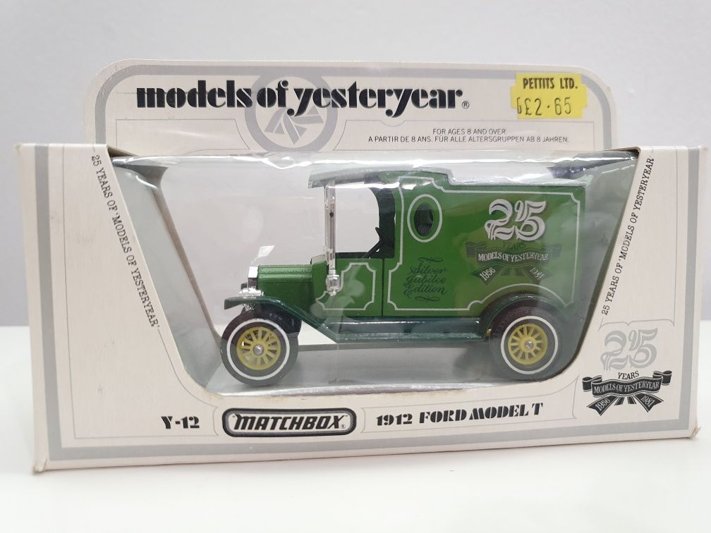 Matchbox Yesteryear Y-12 FORD MODEL T 25lecie Models of Yesteryear