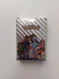 Nowe srebrne karty Pokemon 55 szt