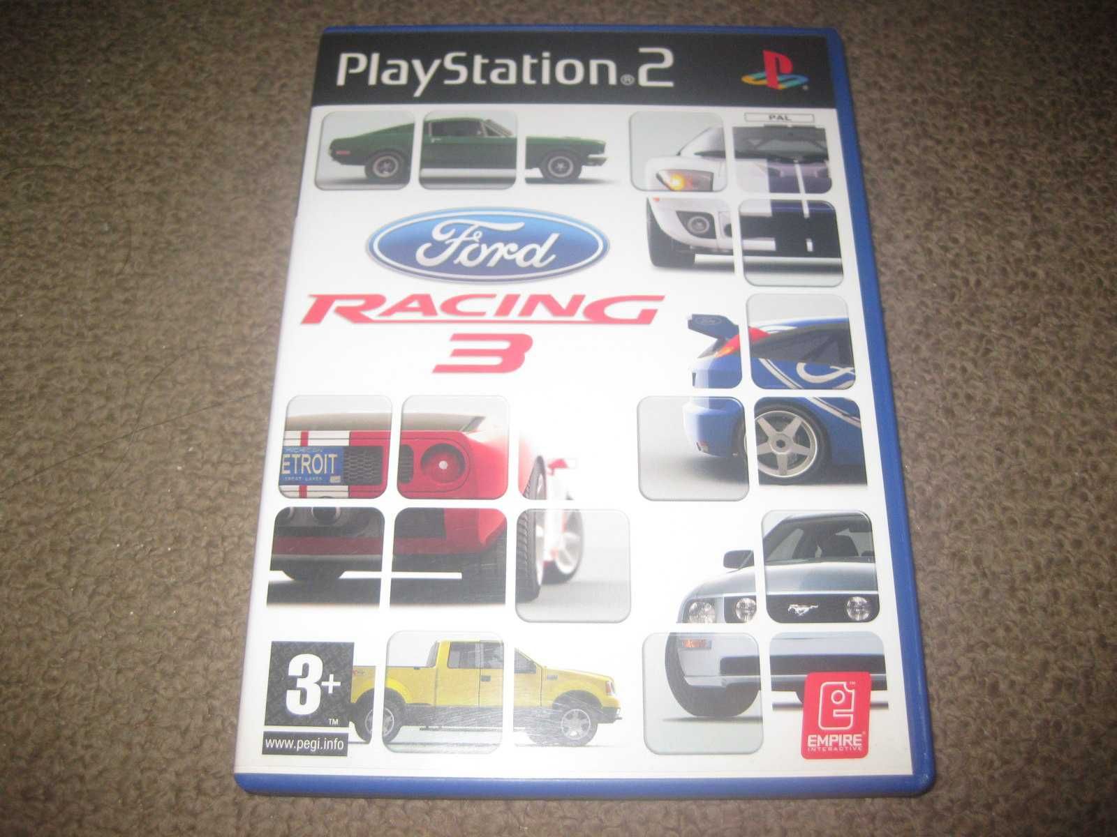 Jogo "Ford Racing 3" para Playstation 2/Completo!