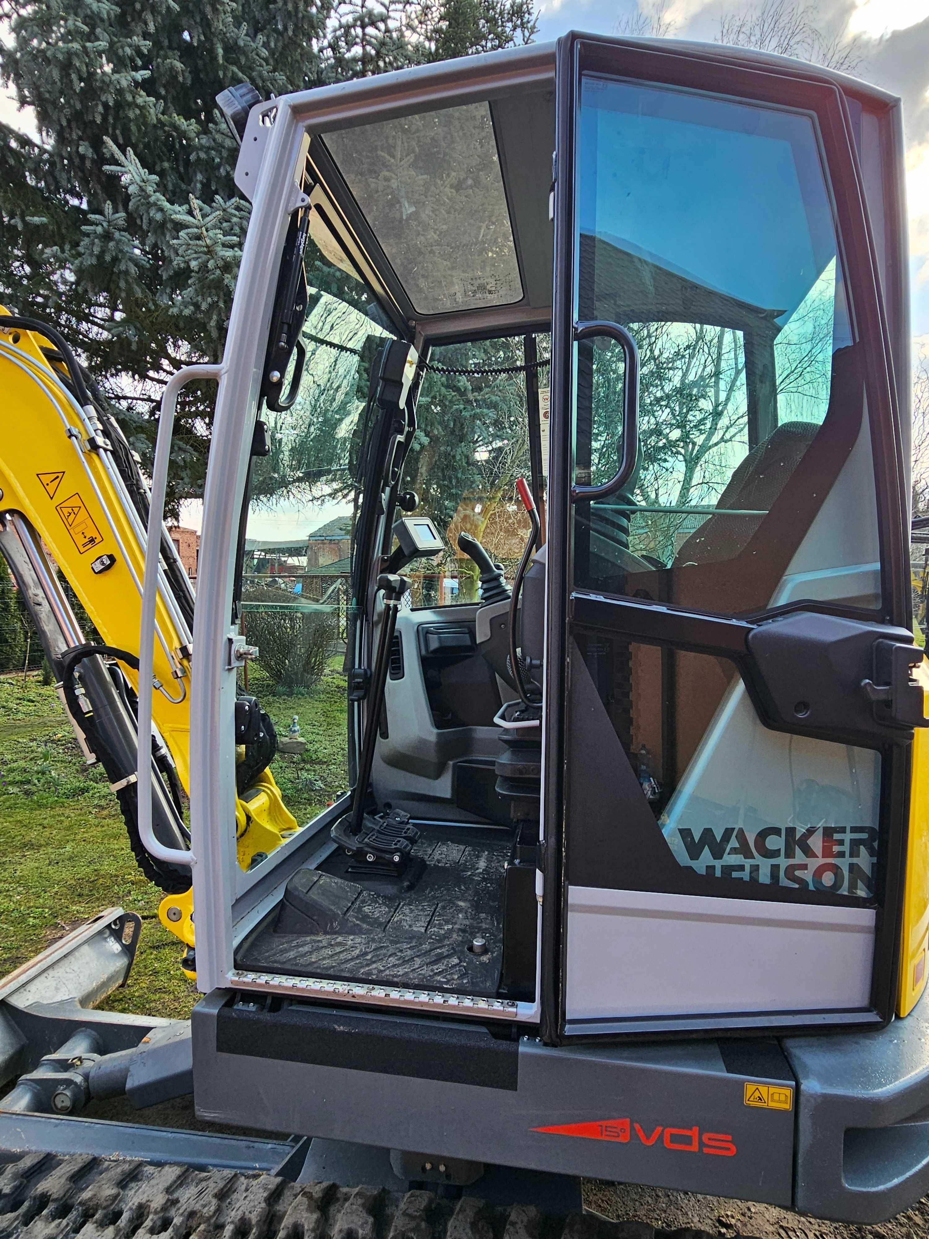 Wacker Neuson ET35 / długie ramie / VDS / 1390h jak nowa koparka 4tony