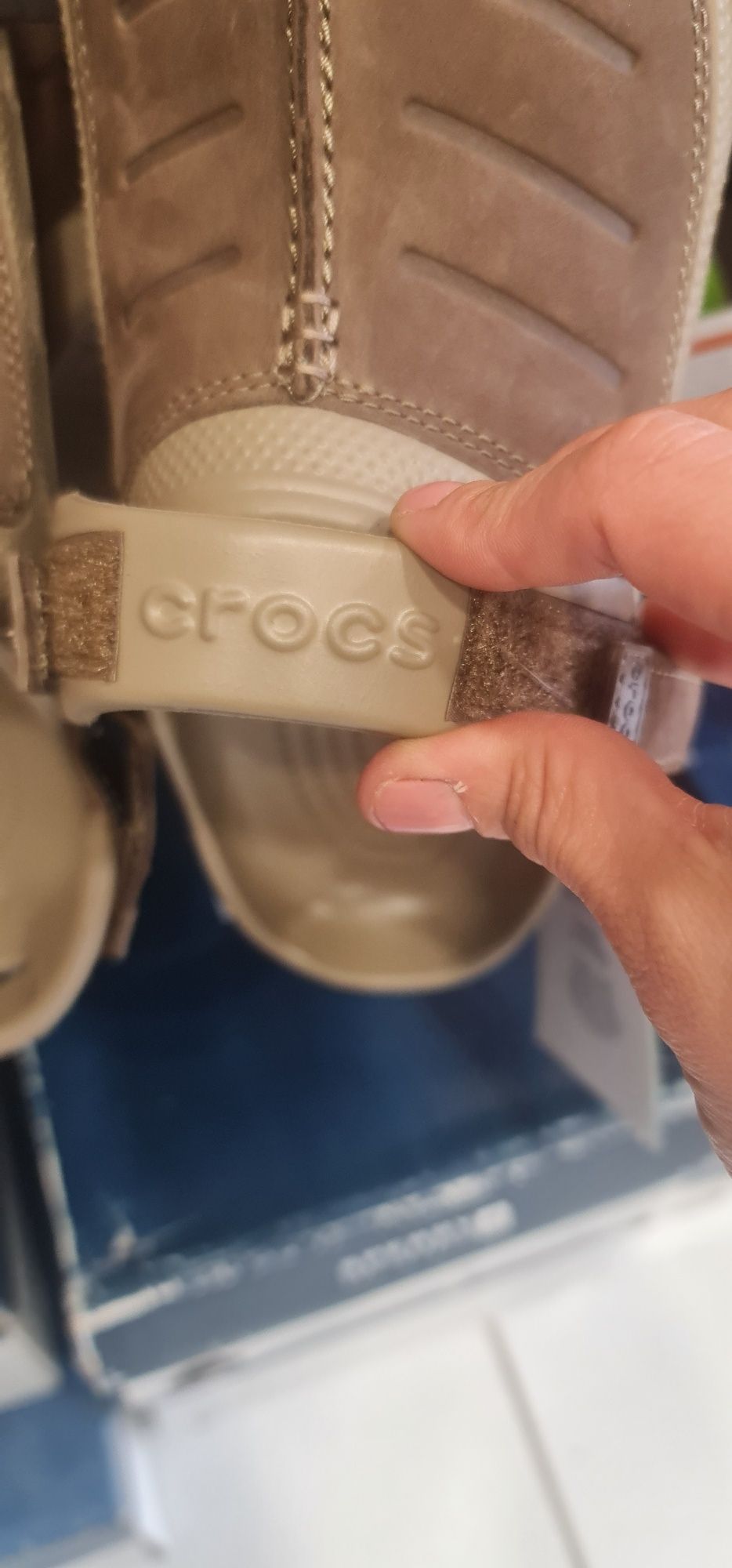 Crocs originais yukon expresso/kakhi