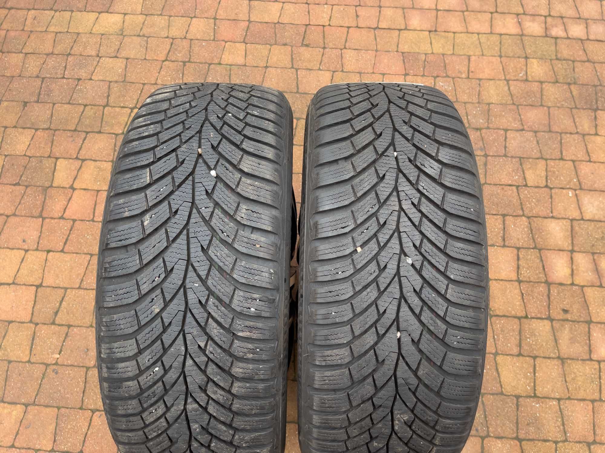 3644. Koła zimowe Mercedes W205 W246 5x112 ET48.5 225/50/17 7.5mm 22r