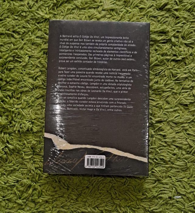 Livro Código Da Vinci SELADO