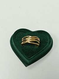 Złoty pierścionek, złoto 585 rozmiar 23 (98M)