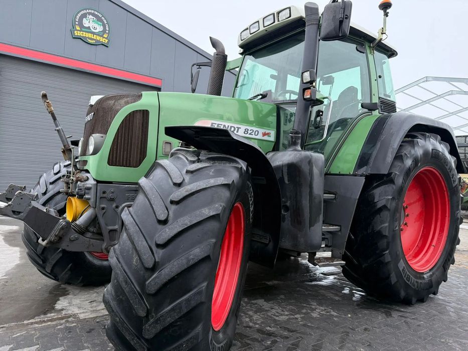 Fendt 820 vario tms 720 john deere 7530  Fendt 820 vario TMS ładny  iso bus VOM