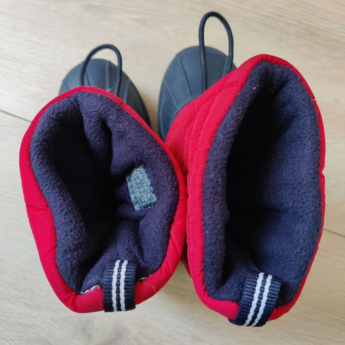 Buty zimowe rozm. 22 15 cm śniegowce ocieplane NAUTICA