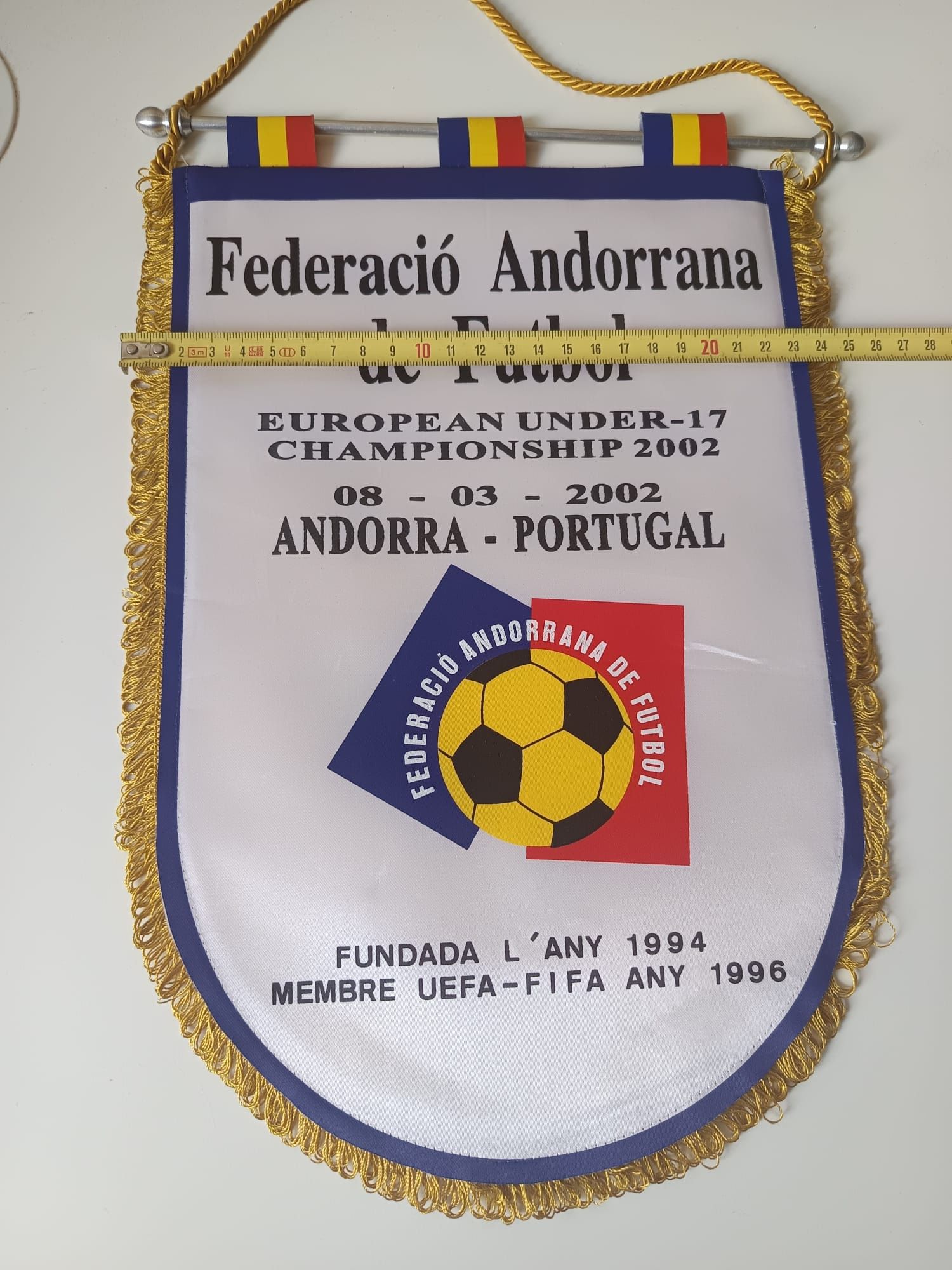Andorra vs Portugal (matchworn)