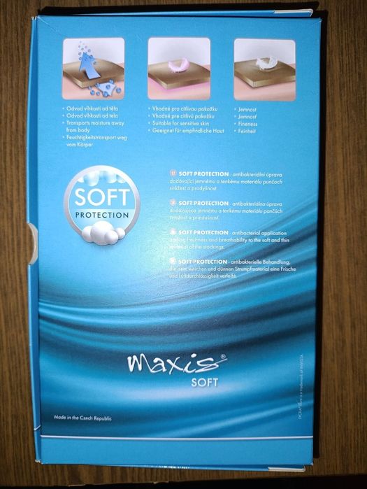 Приємні, на літо компресійні панчохи Maxis Soft