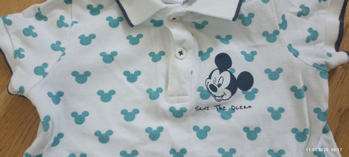 Koszulka polo myszka Miki rozmiar 98 Disney