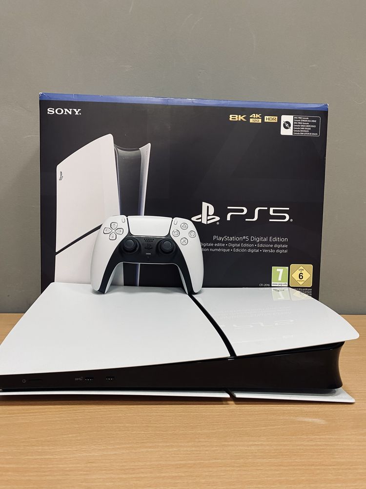 PS 5 Slim digital edition, гарантія